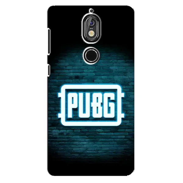 Чехол с рисунком «Лого PUBG» для Nokia 7