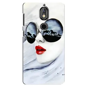Чехол с картинкой Модные Девчонки Nokia 7 (Любительница коней)