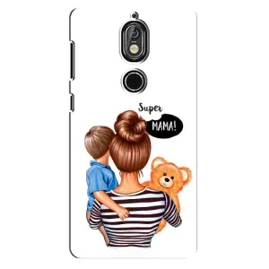 Чехлы для МАМЫ на Nokia 7 (Мама и сын)