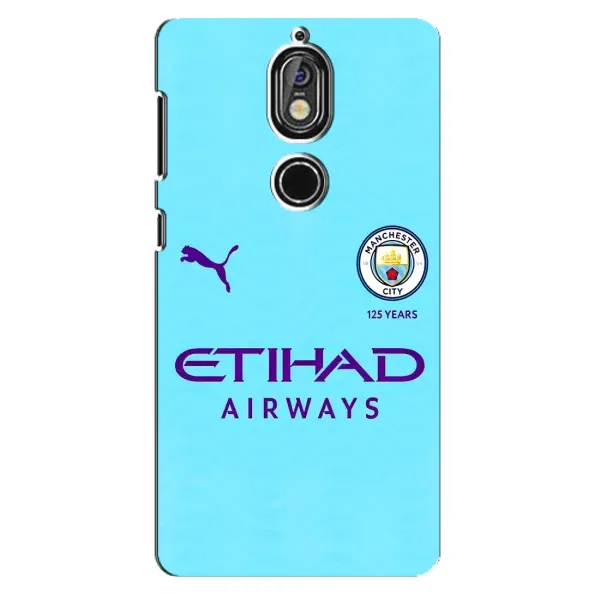 Чехол с рисунком «Man City» для Nokia 7 Чехол с рисунком «Man City» для Nokia 7