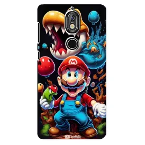 Чехол с рисунком «Марио» для Nokia 7