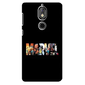 Силіконовий Чохол для Nokia 7 (MARVEL)