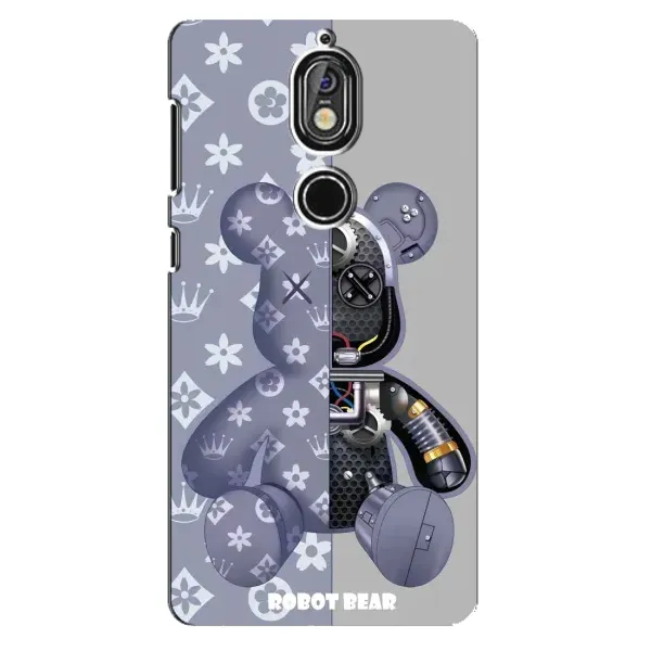 Чехол с рисунком «Медведь Louis Vuitton» для Nokia 7