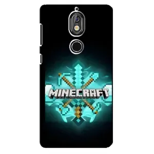Чохол майнкрафт для Nokia 7 (MineCraft 2)