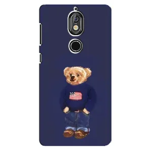 Чехлы Мишка Тедди для Нокиа 7 (Мишка USA)