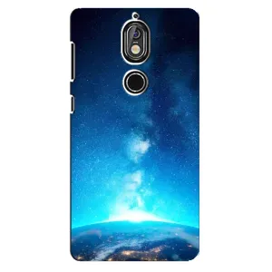 Чехлы КОСМОС для Nokia 7 (Млечный путь)
