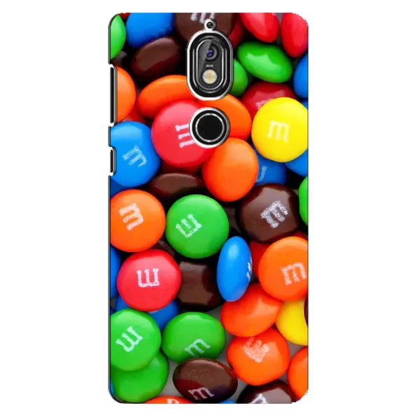 Чехол с рисунком «Разноцветные M&M'S» для Nokia 7