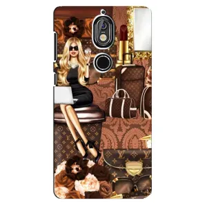 Чохол Стиль Louis Vuitton на Nokia 7 (Мода Луі Віттон)