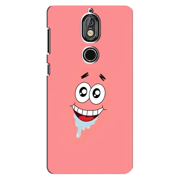 Чехол с рисунком «Мордочка Патрика» для Nokia 7 Чехол с рисунком «Мордочка Патрика» для Nokia 7