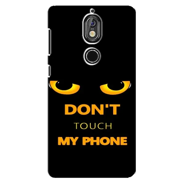 Чехол с рисунком «Не трогай мой телефон» для Nokia 7 Чехол с рисунком «Не трогай мой телефон» для Nokia 7