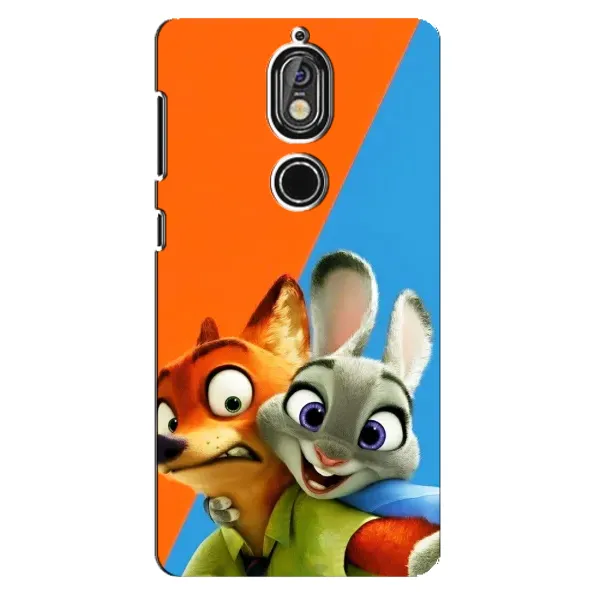 Чохол з малюнком «Нік і Хопс» для Nokia 7