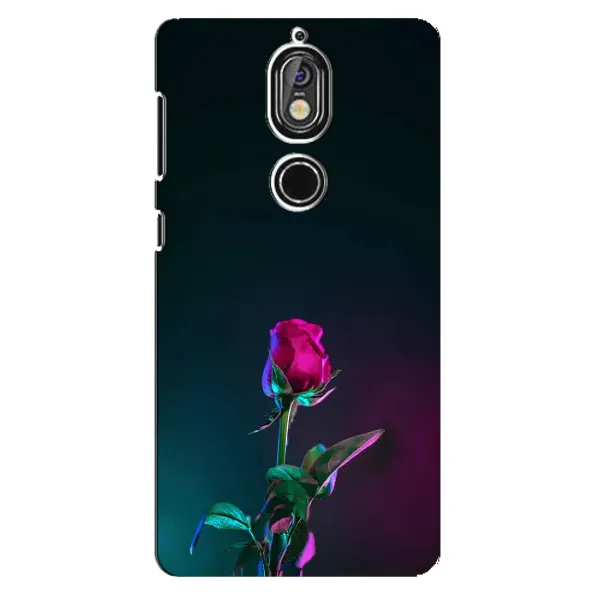 Чехол с рисунком «Ночная роза» для Nokia 7
