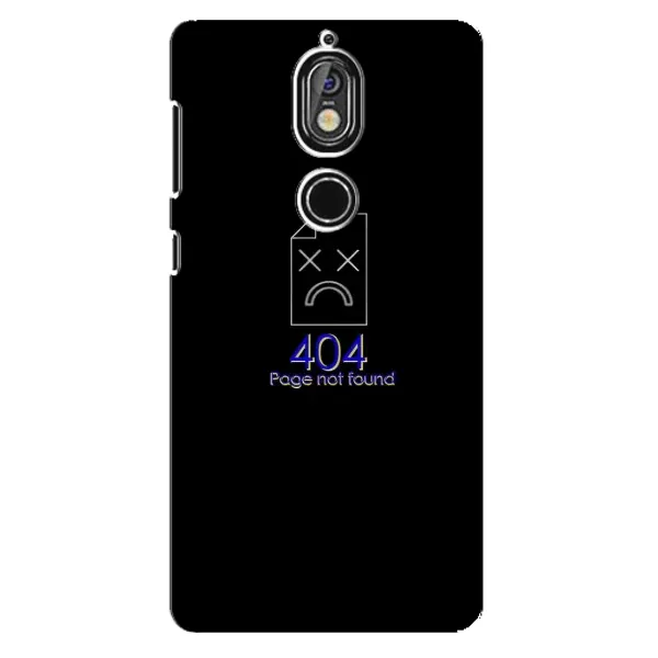 Чохол з малюнком «Помилка 404» для Nokia 7