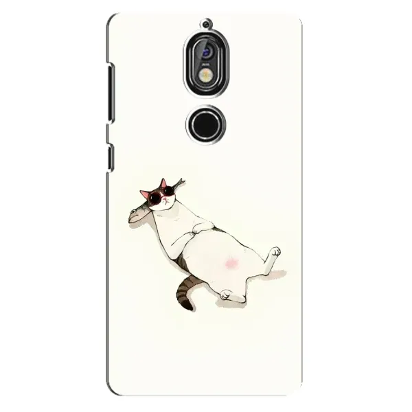 Чехол с рисунком «Отдых» для Nokia 7 Чехол с рисунком «Отдых» для Nokia 7