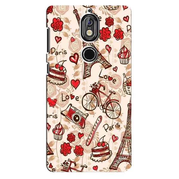 Чехол с рисунком «Париж мечта» для Nokia 7