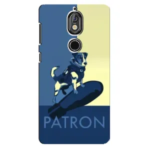Чехол с принтом Собаки Патрон для Nokia 7 (Patron)