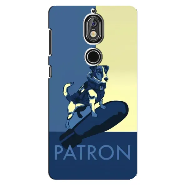 Чехол с рисунком «Patron» для Nokia 7 Чехол с рисунком «Patron» для Nokia 7