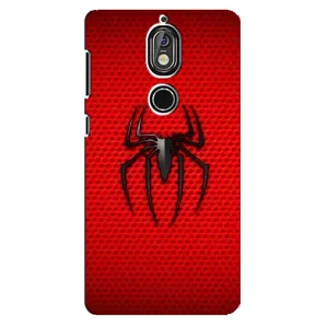Чохол Супергерой Людина Павук на Nokia 7 (Павук марвел)
