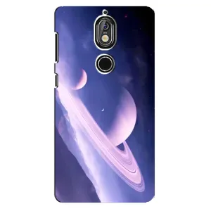 Чехлы КОСМОС для Nokia 7 (Планета в космосе)