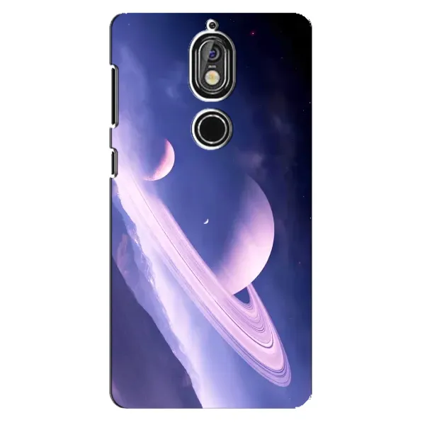 Чехол с рисунком «Планета в космосе» для Nokia 7
