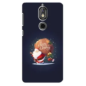 Чохол Санта Клаус для Nokia 7 (Подарунки від Санти)
