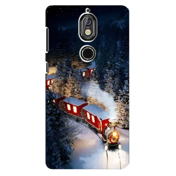Чехол с рисунком «Поезд» для Nokia 7