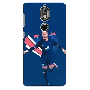 Силиконовый Чехол Nokia 7 (Празднование Неймара)