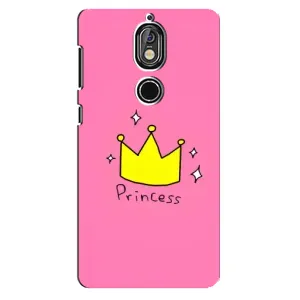 Девчачий Чехол для Nokia 7 (Princess)