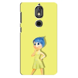 Чехол Головоломка для Nokia 7 - (AlphaPrint) (Радость)