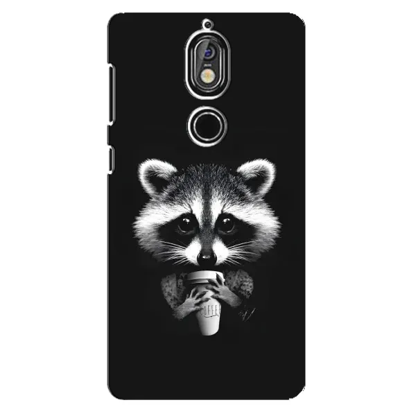 Чехол с рисунком «С кофем» для Nokia 7 Чехол с рисунком «С кофем» для Nokia 7