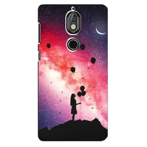Силиконовые Чехлы Любимому человеку для Nokia 7 (Шарики в небе)