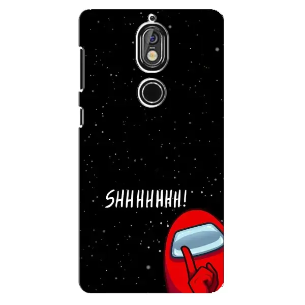 Чехол с рисунком «SHHHHH» для Nokia 7 Чехол с рисунком «SHHHHH» для Nokia 7