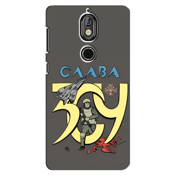 Чехол с рисунком «Слава ЗСУ» для Nokia 7 Чехол с рисунком «Слава ЗСУ» для Nokia 7