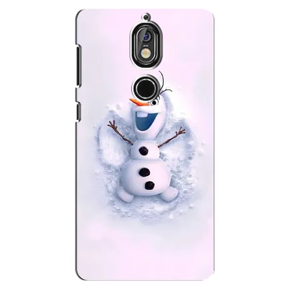 Чехол с рисунком «Снеговик Олов» для Nokia 7