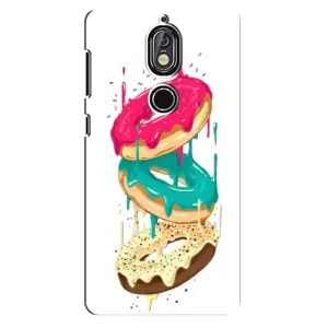 Чехол с изображением вкусной еды для Nokia 7 (Сочные пончики)
