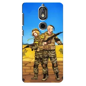 Чехлы с принтом (Воины ЗСУ) для Nokia 7 (Солдаты ЗСУ)