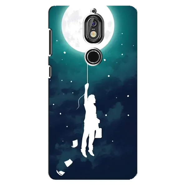 Чехол с рисунком «To The moon» для Nokia 7 Чехол с рисунком «To The moon» для Nokia 7