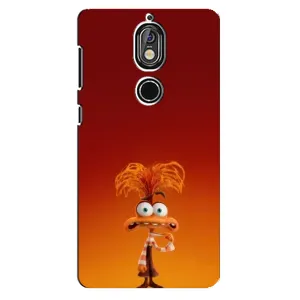 Чехол Головоломка для Nokia 7 - (AlphaPrint) (Тревожность)