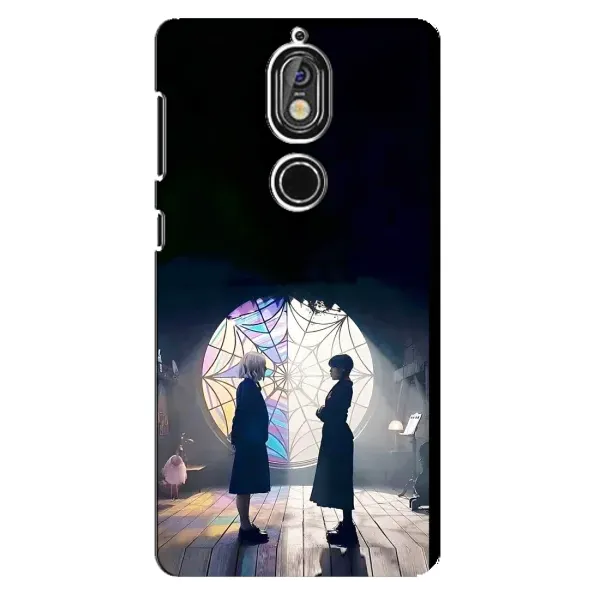 Чехол с рисунком «Уэнсдей и Энди» для Nokia 7 Чехол с рисунком «Уэнсдей и Энди» для Nokia 7