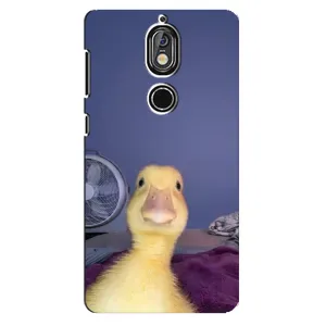 Бампер з принтом Меми для Nokia 7 (Качка)