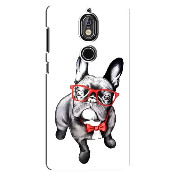 Чехол с рисунком «В очках» для Nokia 7 Чехол с рисунком «В очках» для Nokia 7