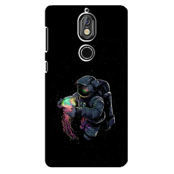 Чехол с рисунком «В руках земля» для Nokia 7 Чехол с рисунком «В руках земля» для Nokia 7