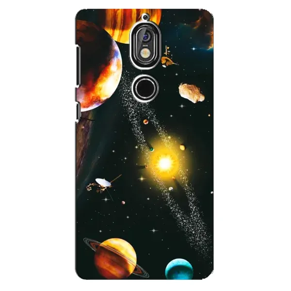 Чехол с рисунком «Вид с космоса» для Nokia 7 Чехол с рисунком «Вид с космоса» для Nokia 7
