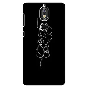 Силиконовые Чехлы Любимому человеку для Nokia 7 (Влюбленная пара)