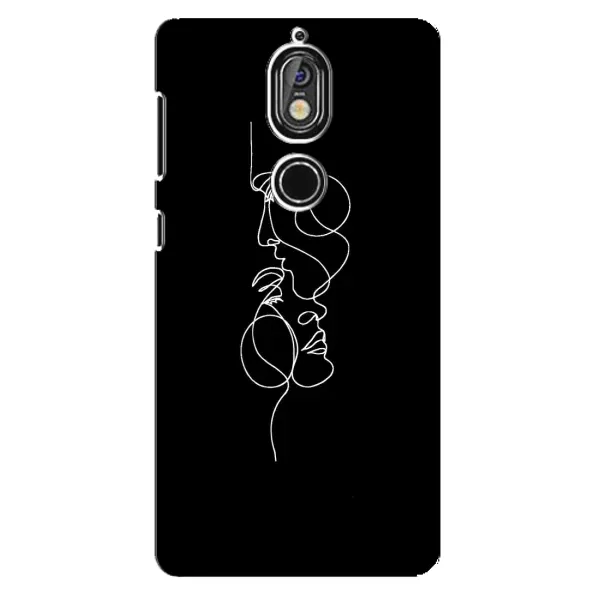Чехол с рисунком «Влюбленная пара» для Nokia 7 Чехол с рисунком «Влюбленная пара» для Nokia 7