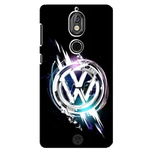 Чохол "Фольксваген" для Nokia 7 (Volkswagen на чорному)