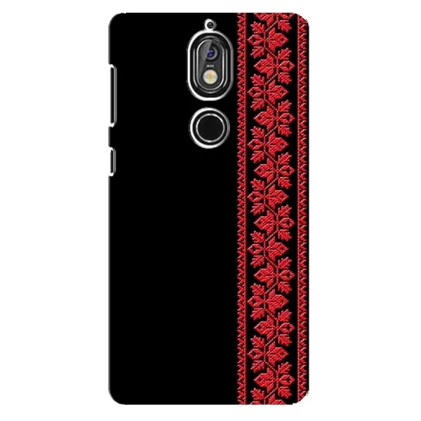 Чохол з малюнком «Вишиванка на чорному» для Nokia 7 Чохол з малюнком «Вишиванка на чорному» для Nokia 7