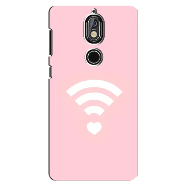 Чехол с рисунком «WiFi Love» для Nokia 7 Чехол с рисунком «WiFi Love» для Nokia 7