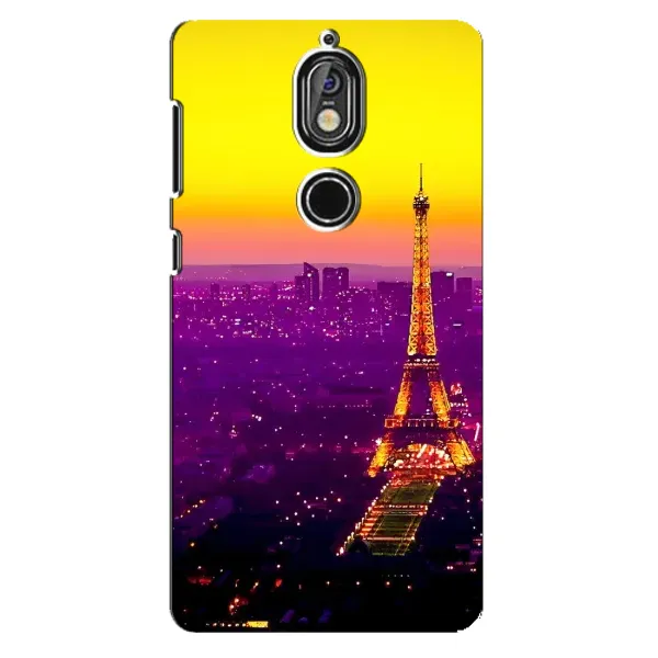 Чехол с рисунком «Яркая башня» для Nokia 7