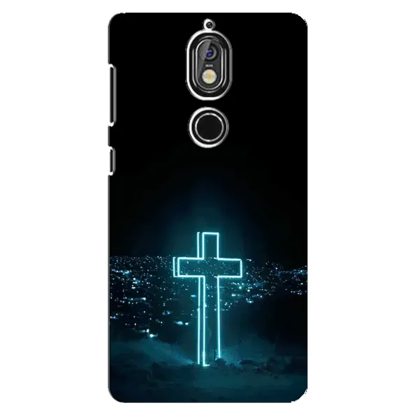 Чехол с рисунком «Яркий Крест» для Nokia 7 Чехол с рисунком «Яркий Крест» для Nokia 7